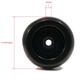 The ROP Shop | Deck Wheel with Bolt for Ariens Ikon X 52 915177, 915205, 915222, 915223, 915225