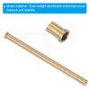 PATIKIL 350 Grain Archery Arrow Brass Insert, 12 Packs Insert
