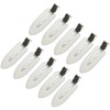 ZEVONDA Pack of 10 No Bend Hair Clips - No