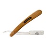 Woodsman - Porta Navajas Para Afeitar Madera Y Acero Inoxidable