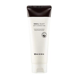 MIZON – Espuma Limpiadora Facial Coreana con Extracto de Caracol 200 g – limpiador facial hidratante para limpieza diaria – espuma limpiadora suave pa