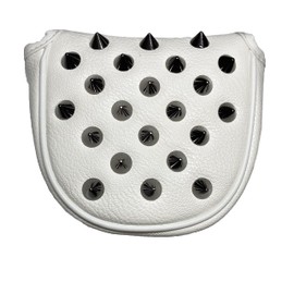 Mallet Putter Cover for 2 Ball, Odyssey and More (White)