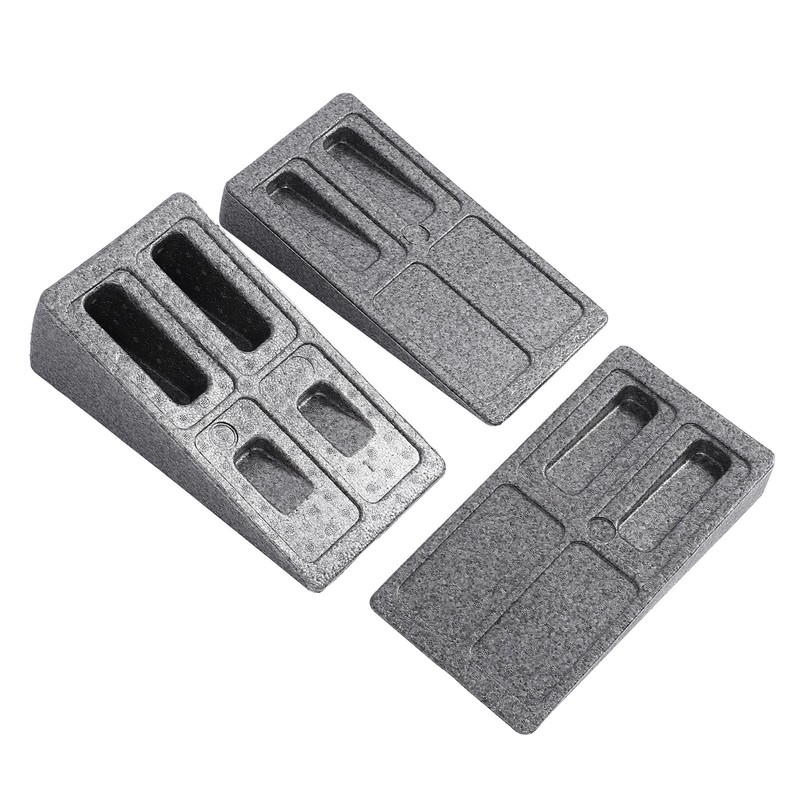 3 Pieces Calf Stretcher Slant Board Adjust Height Wedge Leg
