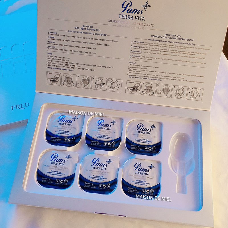 Farmstera Vita pore reduction pack 4gx6 1 box pore pack/blackhead