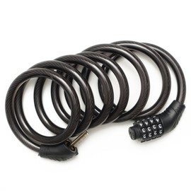 Combination Bike Lock Bicycle Locks High Security 4 Digit Motorbike Lock Heavy Duty Uncuttable Folding Bike Lock (1.8m x 10 mm)