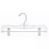 Only Hangers 12" Children's Clear Plastic Pant Skirt Hanger Box