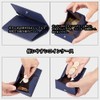 LUCKYSGY Coin Purse, Men's, Genuine Leather, Women's, Wallet, Small, Box