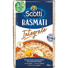 Riso Scotti - Riso Basmati Integrale Pronto in 10' - 500 gr