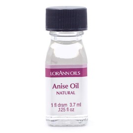 LorAnn Anise Oil SS, Natural Flavor, 1 dram bottle (.0125 fl oz - 3.7ml - 1 teaspoon)