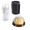 Clear Plastic Mini Cupcake Container, Mini Cupcake Boxes Mooncake Boxes