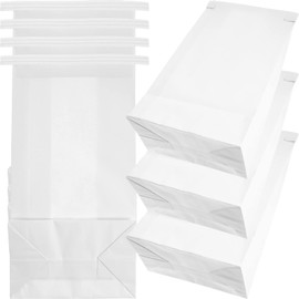 Ultnice 25 x White Disposable Spit Bags for Travel