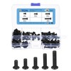 DTGN 100pcs M4 Button Head Socket Cap Screw Kit -
