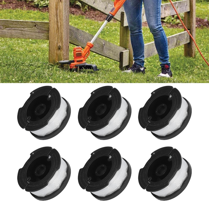 6Pcs Line Spool Replacement 30ft / 9.1m 0.65in AF‑100 for