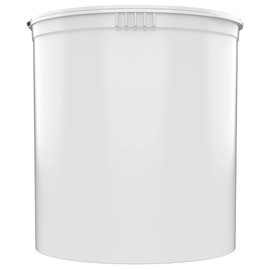 90 Dram CR Plastic Packaging Pop Top Containers - Child Resistant Travel Holder Vial Bottles - 60 qty (White)