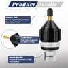 CUVZORA SUP Valve Adapter with 4 Pieces Gas Nozzle Inflatable,