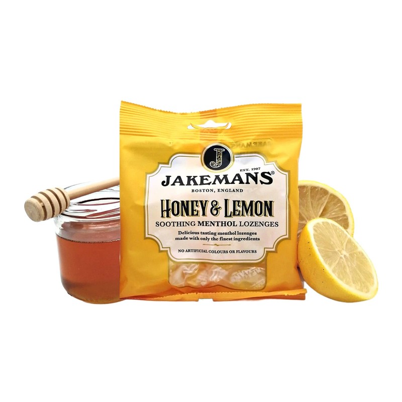 Jakemans Honey & Lemon Soothing Menthol Lozenges 73g