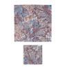 Creative Co-Op Paper Cocktail Napkins with Marble Design, Multicolor, Set