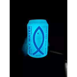 Beersy Canned Holy Water Beersy Silicone Sleeve Hide a Beer (GLOW IN THE DARK)
