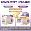 Silicone Scar Sheets,Silicone Scar Tape,Scar Tape for Surgical,C-Section,Tummy Tuck,Keloid(1.6"X 120"