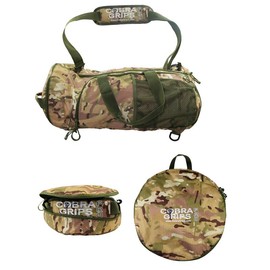 Cobra Grips Mini Gear Bag for Lifting Grips & Multipurpose More Adjustable Shoulder Strap (Black, One Size) - Color: Camo