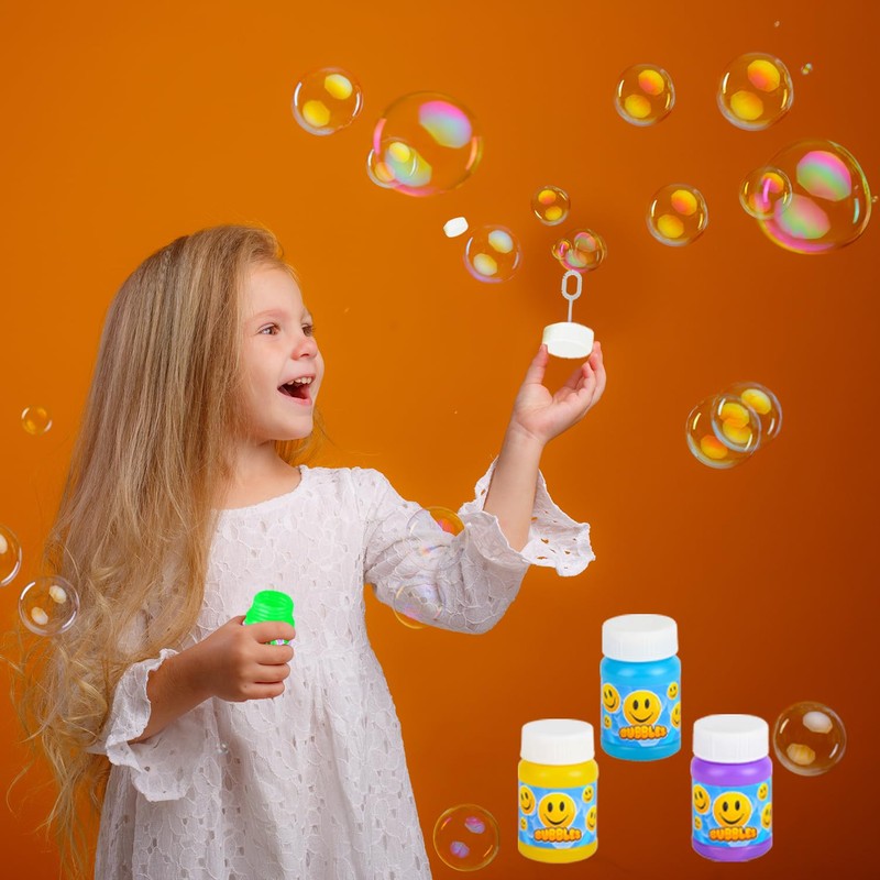 Smile Face Bubbles, Blow Bubbles Summer Activity, Pool Accessory, Party