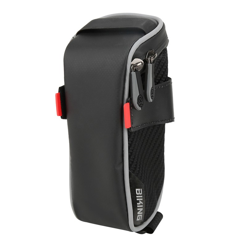 Portable PU Bicycle Saddle Bag Waterproof Large Capacity Tail Seat