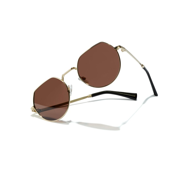 HAWKERS Men's Aura Sunglasses, brown