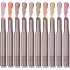 Barra de sombra de ojos impermeable con esponja mezcladora