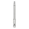 sourcing map T25 Security Torx Bit 1/4" Hex Shank 3"