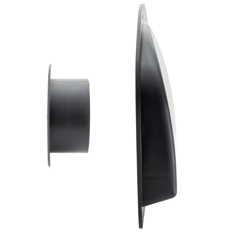 RecPro Trailer Exterior Vent Cowl | Driver's Side Front |