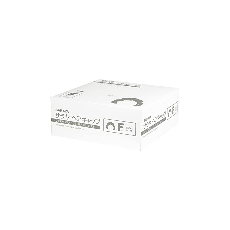 saraya Hair Cap 100 Sheets White 51114 
