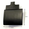 AUTOVIEW Body Trim Panel, Black Plastic, Left Side Under Fuel