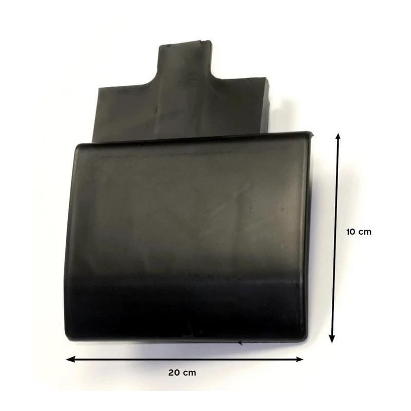 AUTOVIEW Body Trim Panel, Black Plastic, Left Side Under Fuel