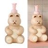 Foam Pump Bottle Cute Bear Shape Large Capacity Foaming Soap