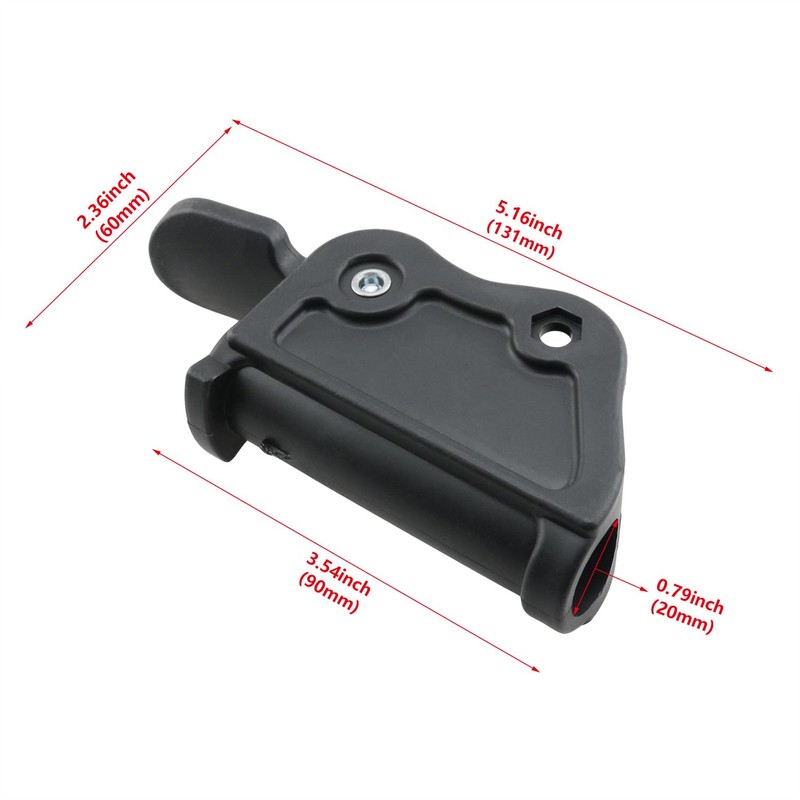 HJGarden 2PCS Lounge Chair Seat Latch Hinge Camping Beach Folding