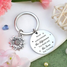 Inspirational Gifts, Encouragement Keychain, Inspirational Gifts for Men, Encouragement Gifts,Cross My Heart Encouragement Gift, Encouragement Stocking Stuffer,Christmas Inspirational Gifts for Women