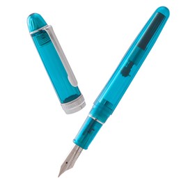 Natami Fountain Pen Fine Nib Transparent Clear Ink Best Pen Gift Set for Men & Women, Professional, Executive Office, Nice Designer Pens