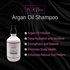 Pink Noire | Premium Argan Oil Shampoo | 10.5 fl oz