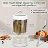 Pickle Jar with Strainer Flip, 34oz Pickle Jars with Lids