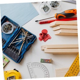 Operitacx 3pcs Aluminum Alloy Bench Dog Short Stoppers for Woodworking Essential Workbench Hold Downs for Planing Routing Cutting and Sanding