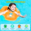 Baby Swimming Float 6-24 Months, Orange Baby Pool Float With