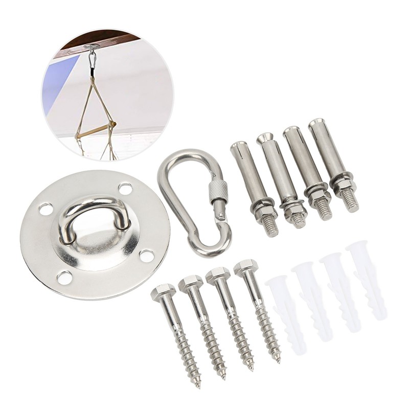Hammock Hanging Kit 304 Stainless Steel Stable Heavy Duty Ceiling