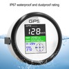 85mm GPS Speedometer Knot Mph Km/H Multifunction DC9‑32V TFT Screen