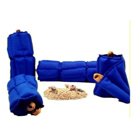 Kit De 5 Compresas Terapéuticas De Semillas Azul Rey