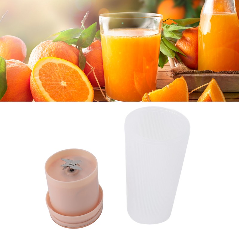 Portable Blender 4 Blades Cordless 300ml Capacity USB Rechargeable Handheld