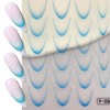 Zynewa 7 Colours French Nail Stickers, French Nail Stickers, Colour