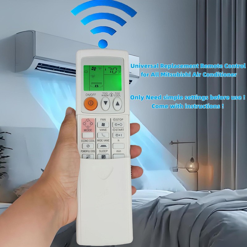 Universal Replacement Electric Mr Slim Air Conditioner Remote Control Compatible