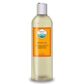 ARO+ MÉXICO Shower Gel Natural con Aceites Esenciales 400 ml | Bergamota, Romero y Anís | Gel de Ducha Uso Diario | Limpieza Suave para la Piel | Arom