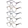 NORPERWIS 5 Pairs Reading Glasses - Standard Fit Spring Hinge