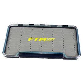 FTM Spoonbox 18.8 x 10.3 x 1.7 cm Fishing Box for Spoon Blinker, Bait Box for Spoons & Spinners, Blinker Box, Tackle Box for Trout Blinkers